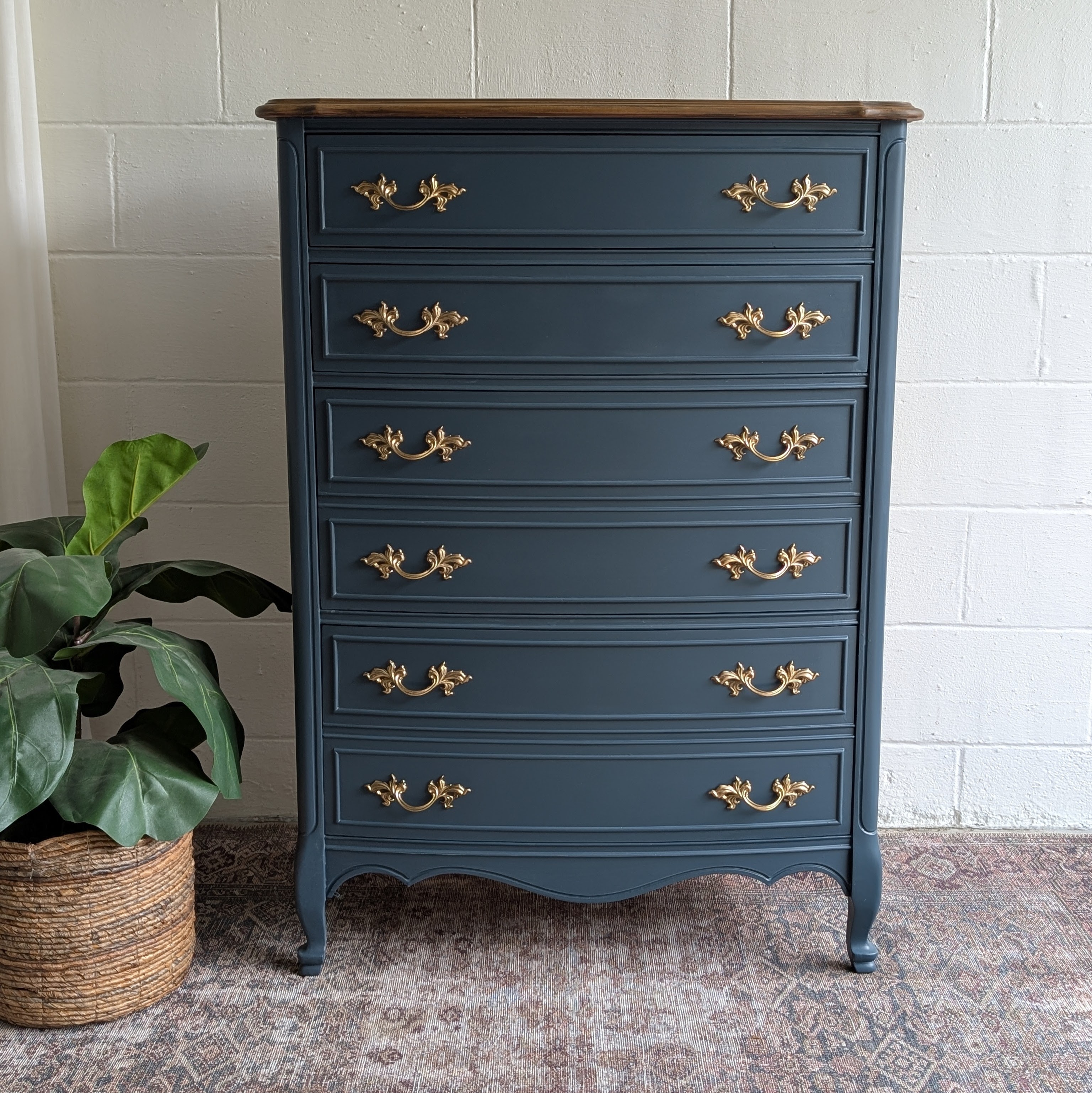 Refinished vintage furniture from Moss + Amber Vintage