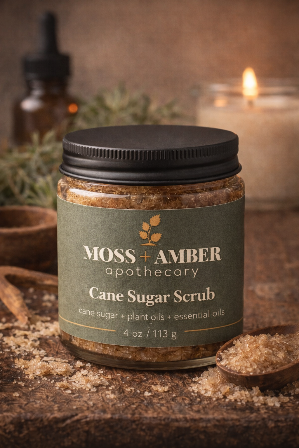 Cane Sugar Scrub